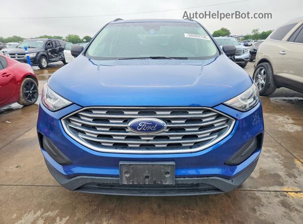 2FMPK3G92LBA35216 2020 FORD EDGE Синий Вид спереди