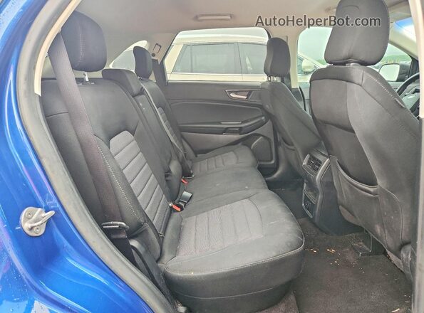 2FMPK3G92LBA35216 2020 FORD EDGE Синий Вид задней части салона
