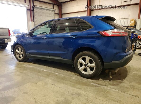 2FMPK3G92MBA16182 2021 FORD EDGE Синий Задняя левая четверть