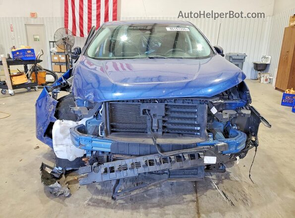 2FMPK3G92MBA16182 2021 FORD EDGE Синий Вид спереди