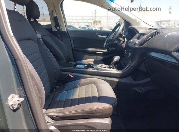 2FMPK3G93GBC31347 2016 FORD EDGE Бирюзовый Вид салона спереди