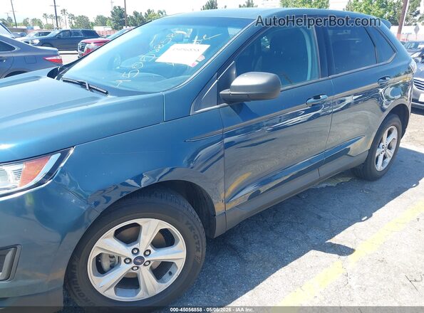 2FMPK3G93GBC31347 2016 FORD EDGE Бирюзовый Вид щитка приборов
