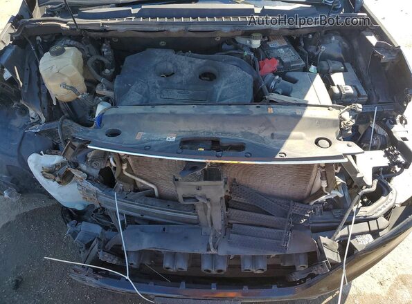 2FMPK3G93HBB20816 2017 FORD EDGE Black ძრავის განყოფილების ხედი