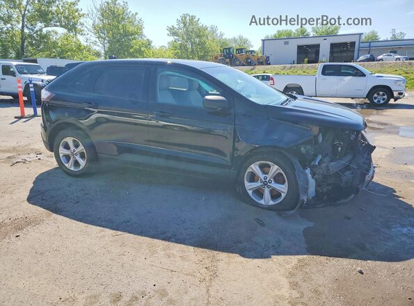 2FMPK3G93HBB20816 2017 FORD EDGE Black წინა მარჯვენა