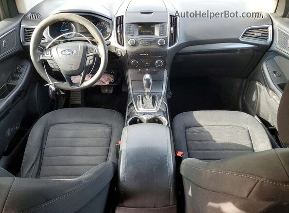 2FMPK3G93JBC10571 2018 FORD EDGE Серый Вид панели приборов