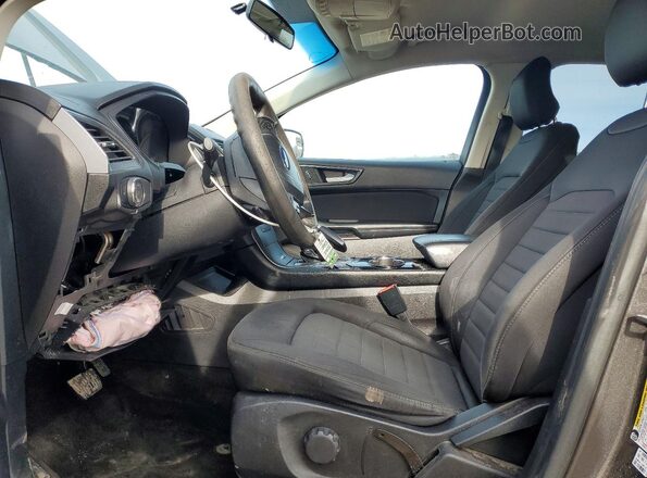 2FMPK3G93JBC10571 2018 FORD EDGE Серый Вид салона спереди