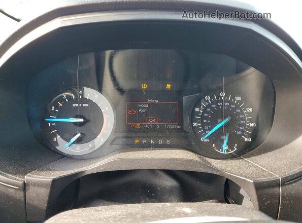 2FMPK3G93JBC10571 2018 FORD EDGE Серый Вид щитка приборов