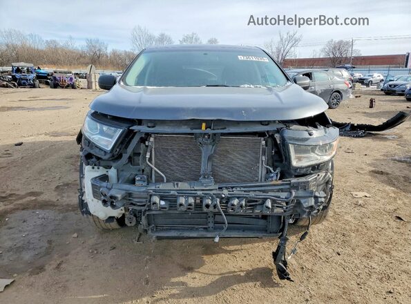 2FMPK3G93JBC10571 2018 FORD EDGE Серый Вид спереди