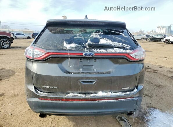 2FMPK3G93JBC10571 2018 FORD EDGE Серый Вид сзади