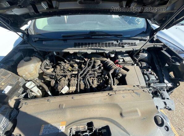 2FMPK3G93LBB47281 2020 FORD EDGE Gray Widok wnętrza z przodu