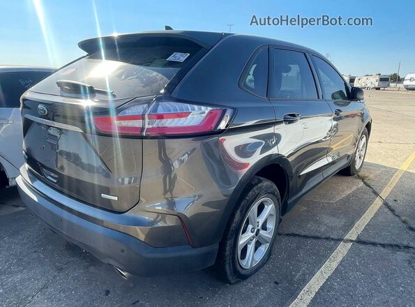 2FMPK3G93LBB47281 2020 FORD EDGE Gray Przód prawy
