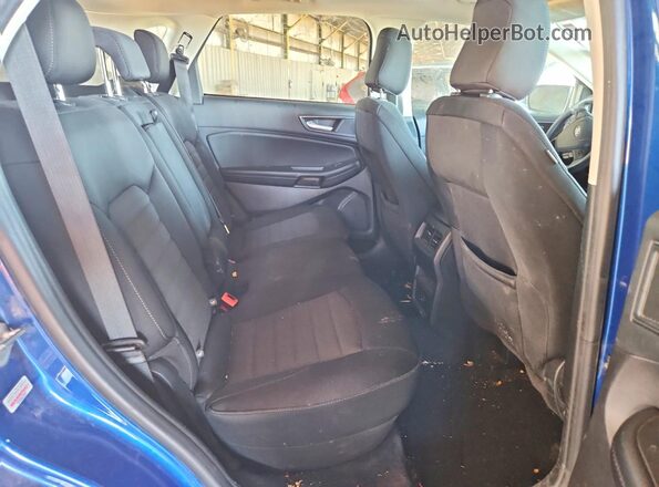 2FMPK3G93MBA26168 2021 FORD EDGE Синий Вид задней части салона
