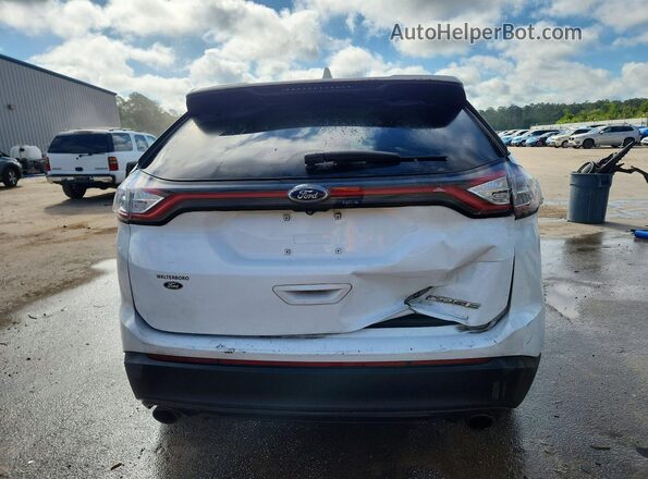 2FMPK3G96HBB71680 2017 FORD EDGE Белый Вид сзади