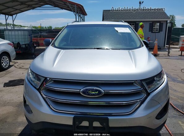2FMPK3G96JBB98867 2018 FORD EDGE Серебряный Вид щитка приборов