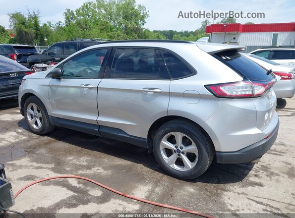 2FMPK3G96JBB98867 2018 FORD EDGE Серебряный Панорамный вид салона 360°