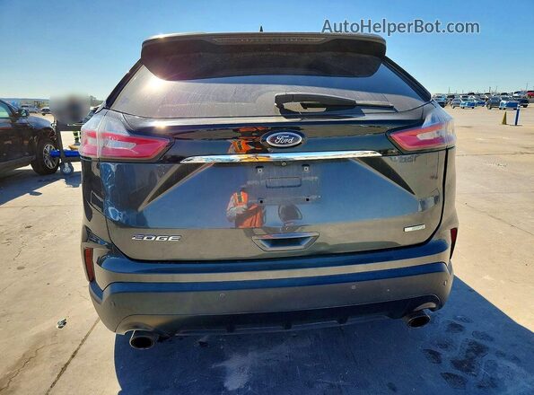 2FMPK3G96KBB43336 2019 FORD EDGE Gray Widok z tyłu