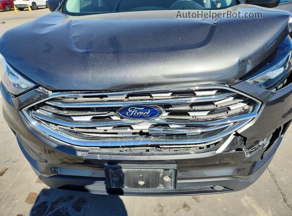 2FMPK3G96KBB43336 2019 FORD EDGE Gray Widok komory silnika