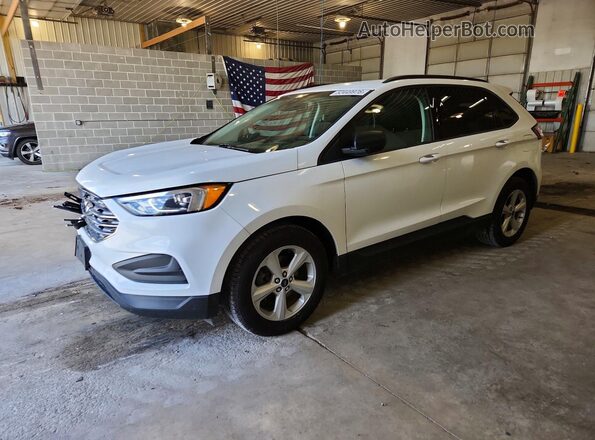 2FMPK3G96LBB34475 2020 FORD EDGE Белый Передняя левая четверть
