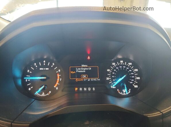 2FMPK3G97KBB04531 2019 FORD EDGE Silver Widok zestawu wskaźników