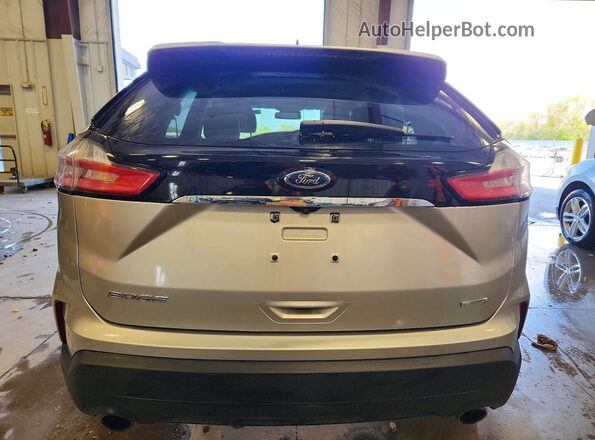 2FMPK3G97KBB04531 2019 FORD EDGE Silver Widok z tyłu