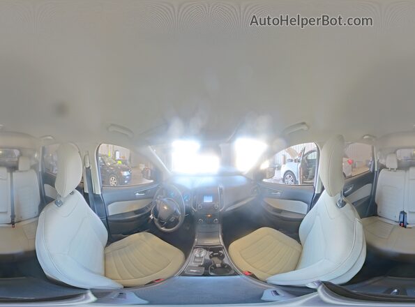 2FMPK3G97KBB04531 2019 FORD EDGE Silver Widok wnętrza 360 stopni