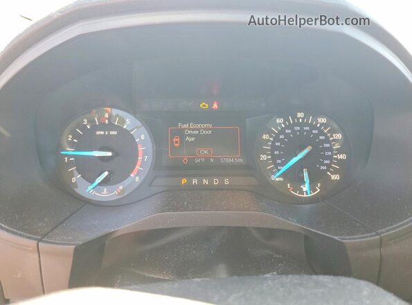 2FMPK3G98JBB70553 2018 FORD EDGE Желто-коричневый Вид щитка приборов