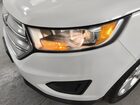 2018 Ford Edge Se White vin: 2FMPK3G98JBB86512 Damage: Left Head Lamp, Faded, Acceptable