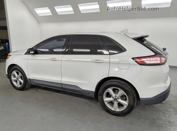 2FMPK3G98JBB86512 2018 FORD EDGE White Задня ліва чверть