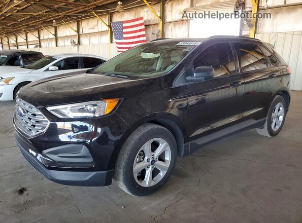 2FMPK3G98LBB12266 2020 FORD EDGE Черный Передняя левая четверть