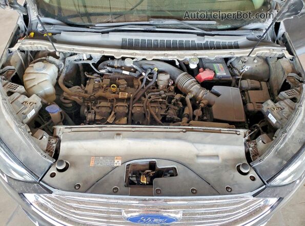 2FMPK3G98LBB12266 2020 FORD EDGE Черный Вид задней части салона