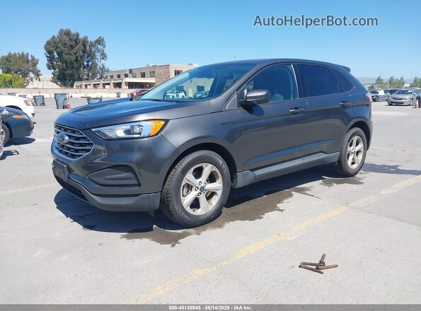 2FMPK3G99LBB37628 2020 FORD EDGE Dark Brown Передняя левая четверть