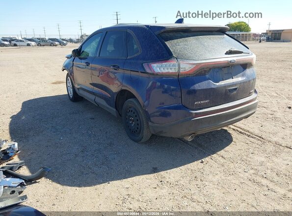 2FMPK3G9XGBC51949 2016 FORD EDGE Dark Blue Задняя левая четверть