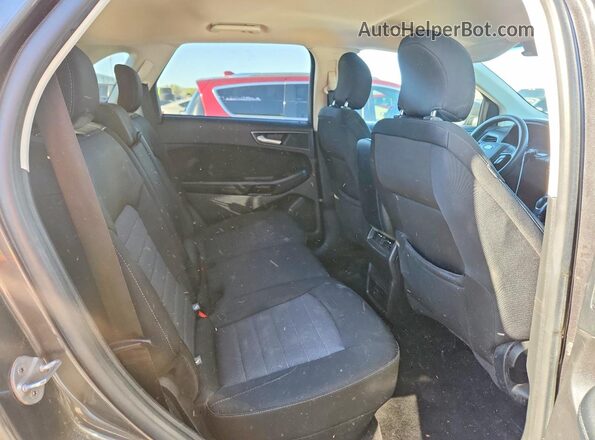 2FMPK3G9XHBC44646 2017 FORD EDGE Серый Вид задней части салона