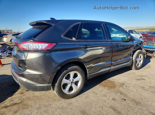 2FMPK3G9XHBC44646 2017 FORD EDGE Серый Задняя правая четверть