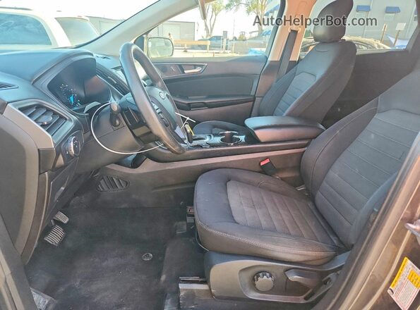 2FMPK3G9XHBC44646 2017 FORD EDGE Серый Вид салона спереди