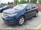 2017 Ford Edge Se Синий vin: 2FMPK3G9XHBC45313