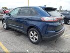 2017 Ford Edge Se Синий vin: 2FMPK3G9XHBC45313