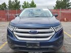 2017 Ford Edge Se Синий vin: 2FMPK3G9XHBC45313