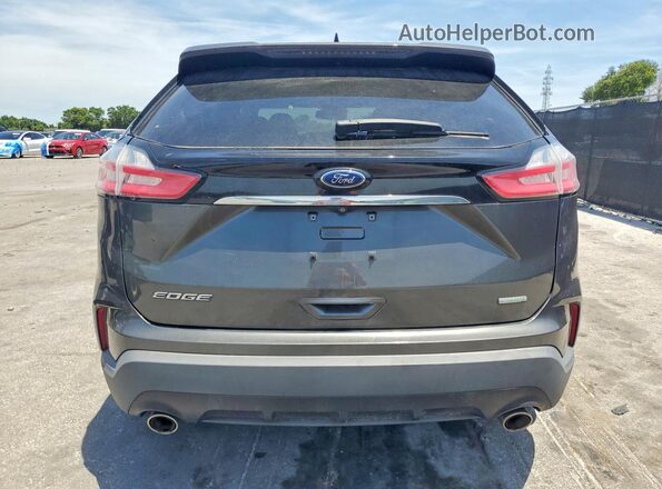 2FMPK3G9XKBB57014 2019 FORD EDGE Gray Вид ззаду