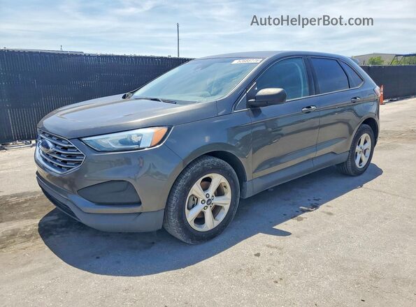 2FMPK3G9XKBB57014 2019 FORD EDGE Gray Передня ліва чверть