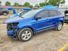 2021 Ford Edge Se Blue vin: 2FMPK3G9XMBA17970