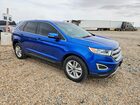 2018 Ford Edge Sel Blue vin: 2FMPK3J80JBB52242