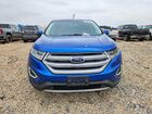 2018 Ford Edge Sel Blue vin: 2FMPK3J80JBB52242