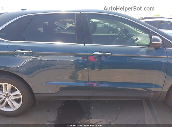 2FMPK3J82GBC43036 2016 FORD EDGE Синий Вид задней части салона
