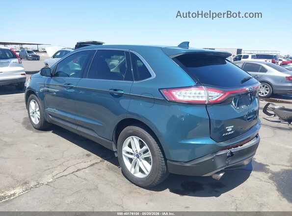 2FMPK3J82GBC43036 2016 FORD EDGE Синий Задняя левая четверть