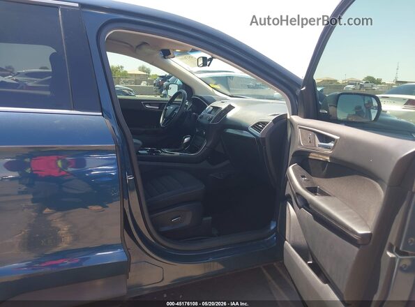 2FMPK3J82GBC43036 2016 FORD EDGE Синий Вид салона спереди