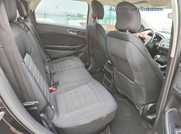 2FMPK3J82HBC67869 2017 FORD EDGE Black უკანა სალონის ხედი