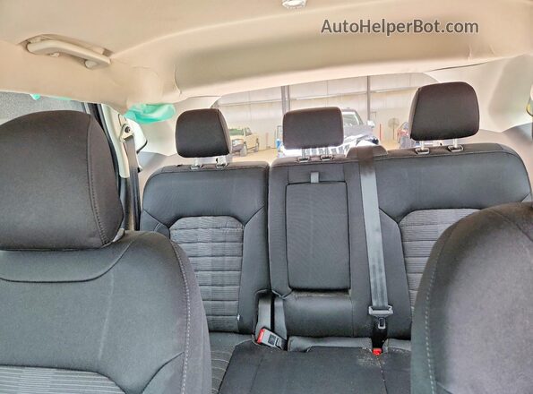 2FMPK3J82HBC67869 2017 FORD EDGE Black უკანა სავარძლების ხედი
