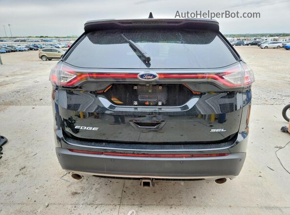 2FMPK3J82HBC67869 2017 FORD EDGE Black უკანა ხედი