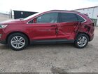 2018 Ford Edge Sel Burgundy vin: 2FMPK3J82JBC24963